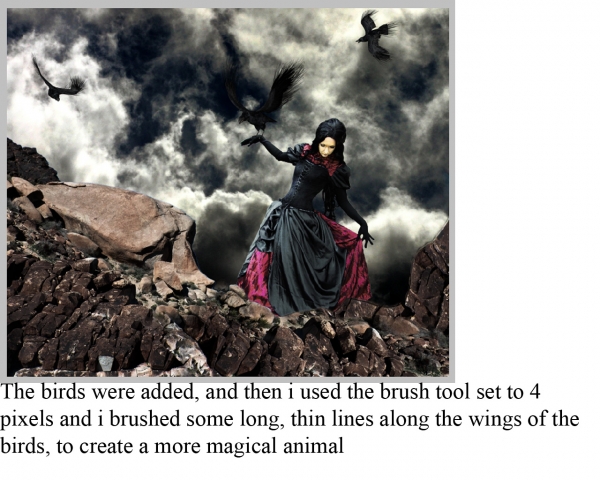 Creation of Matron of Darkness: Step 4